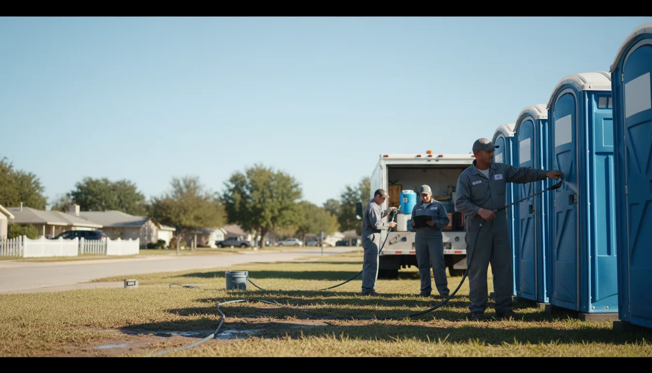 Long-Term Portable Toilet Rental in Gentryville, IN near me